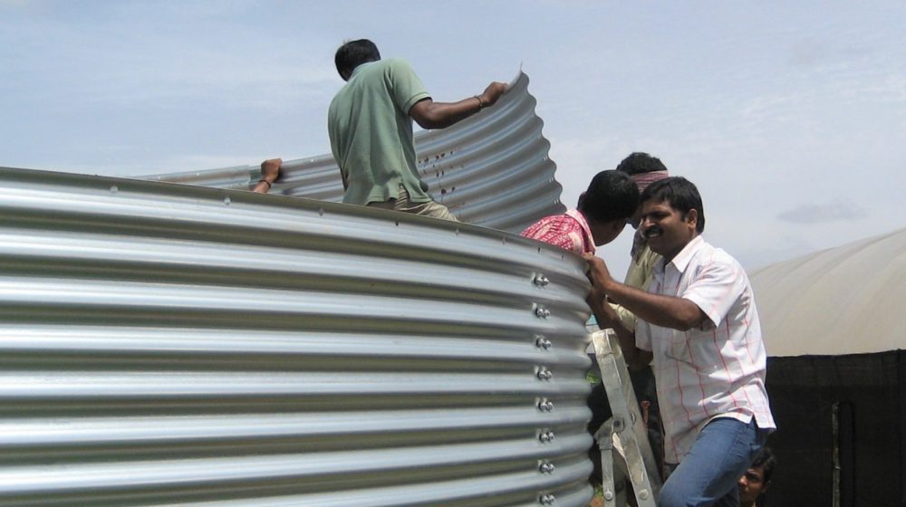 Water storage in the horticulture sector, India