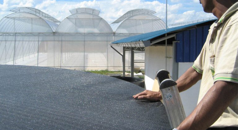 Demo tank for pilot greenhouses, Malaysia