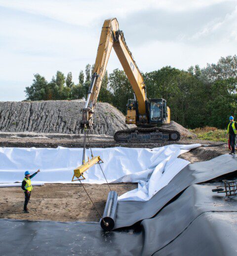 Bekleding van slibbassins, Harlingen