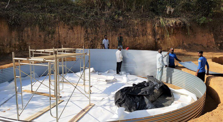 Installation supervision, Sri Lanka