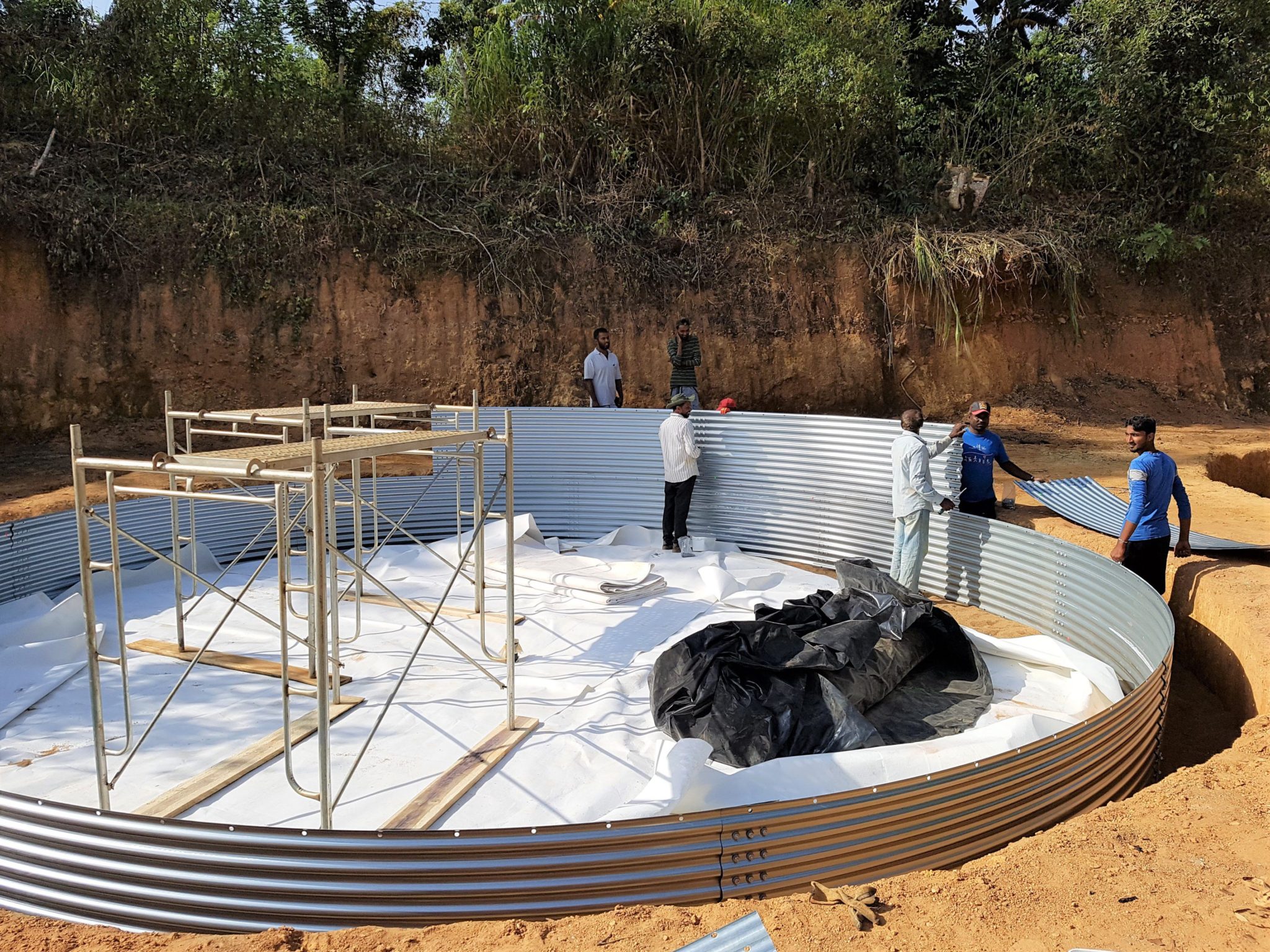 Installation supervision, Sri Lanka