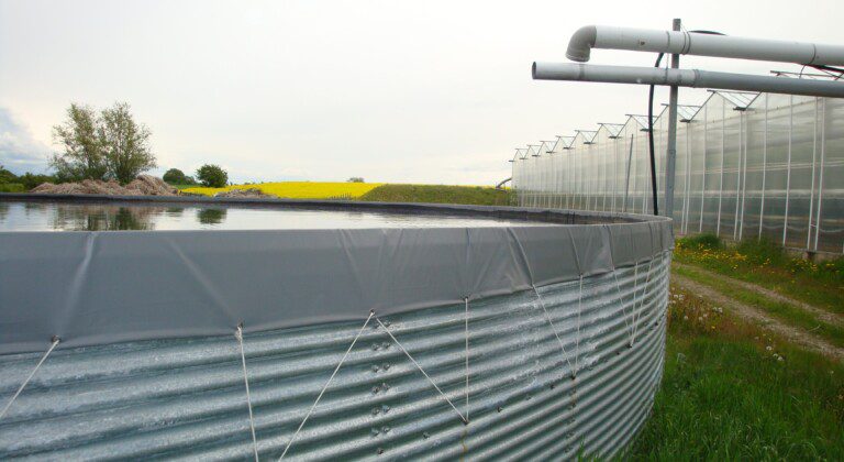 Metal water tank with Install+, the Netherlands