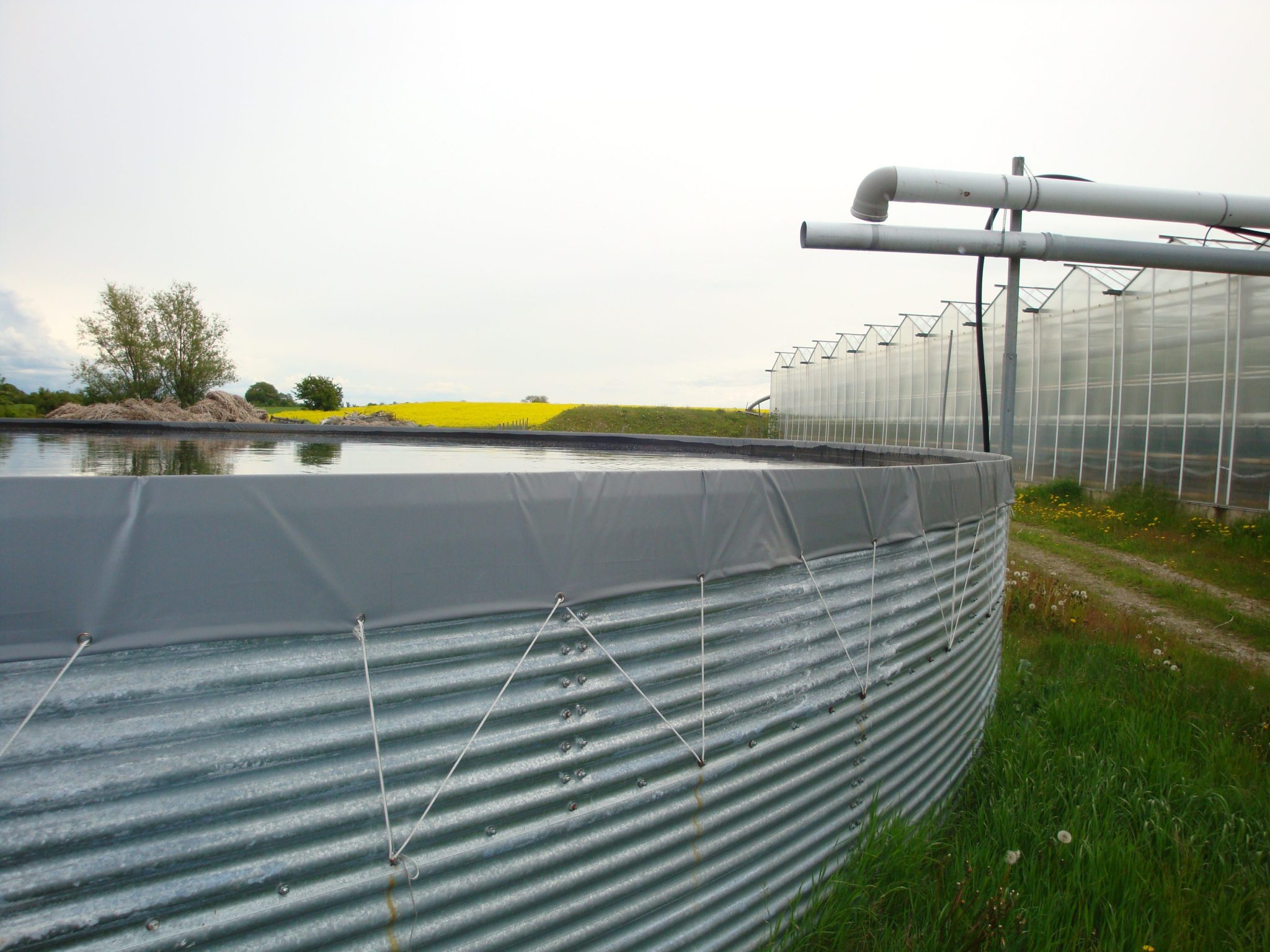 Metal water tank with Install+, the Netherlands