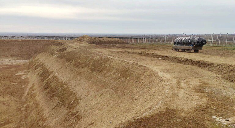Basin for frost protection in fruit trees, Serbia