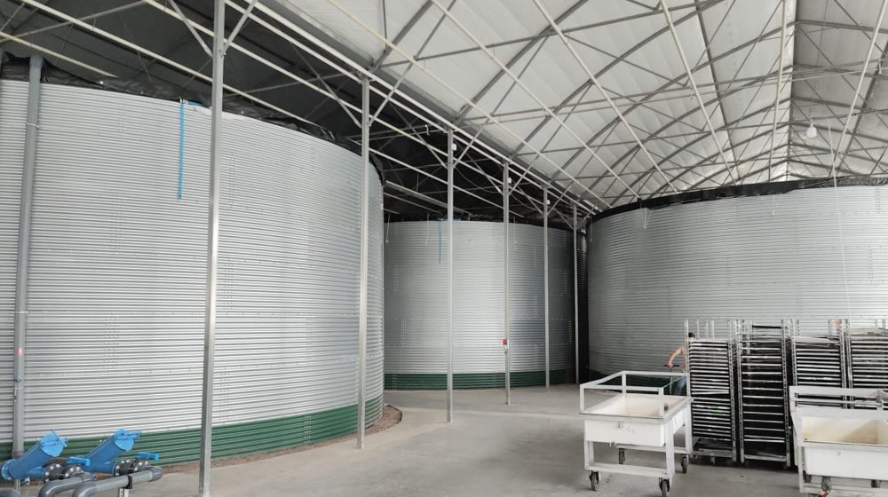 Steel water tanks