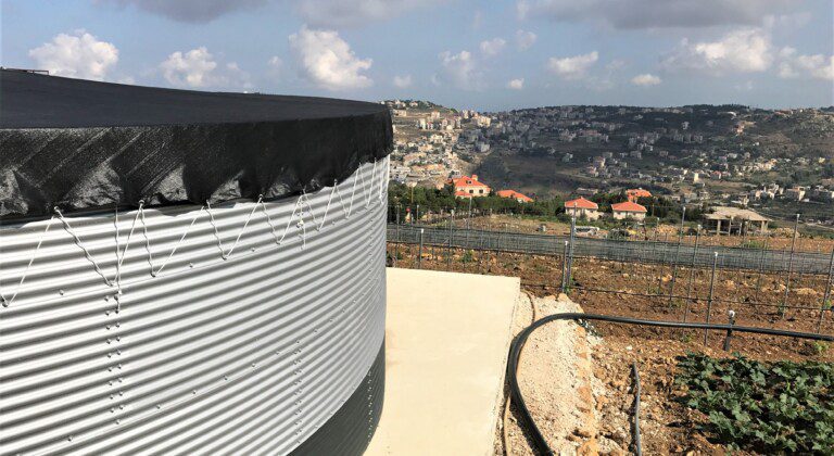 Irrigation for vegetables, Lebanon