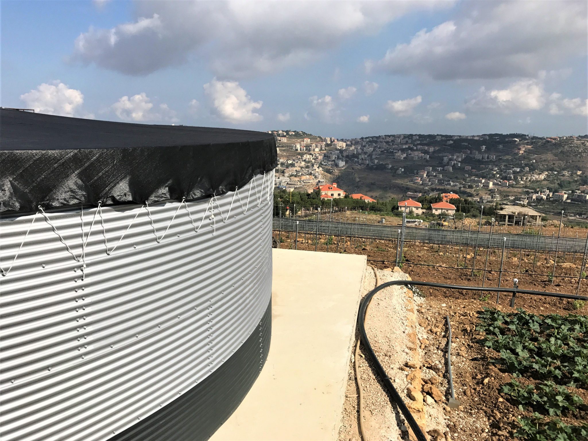 Irrigation for vegetables, Lebanon