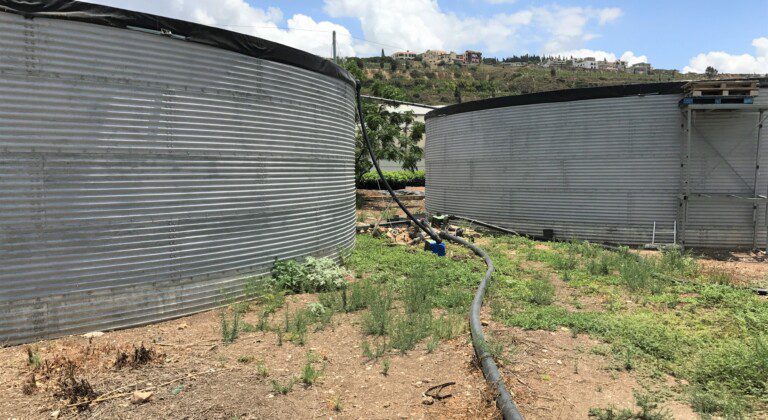 Irrigation for vegetables, Lebanon