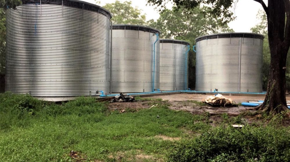 Steel water tanks