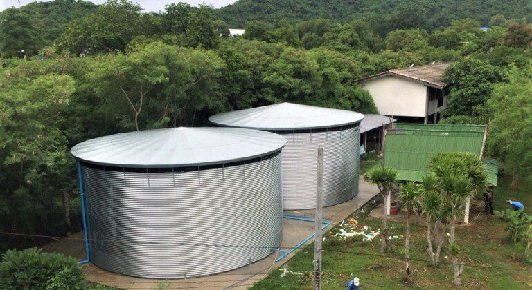 Steel roofs, Thailand