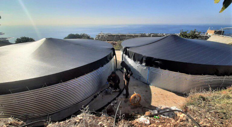 Rainwater harvesting for greenhouses in Lebanon