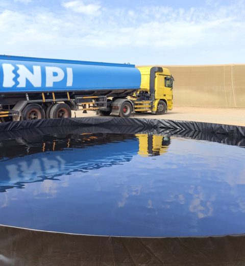 10 tanks for growing water lilies, Saudi Arabia