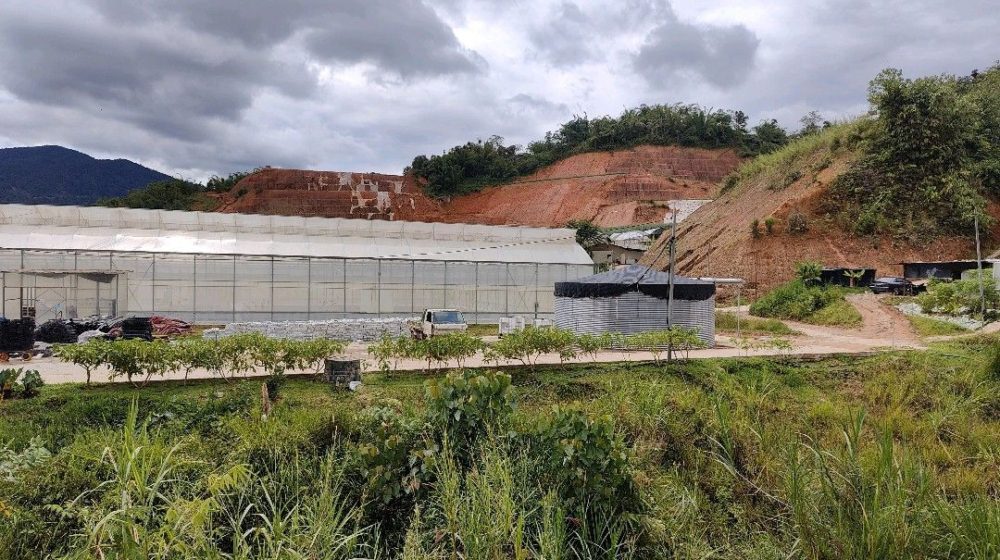 Overflow at water tank, Malaysia