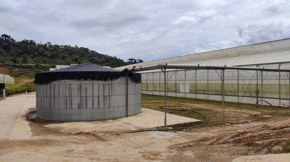 Overflow at water tank, Malaysia