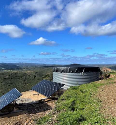 Water tank equipped with the latest novelties, Portugal