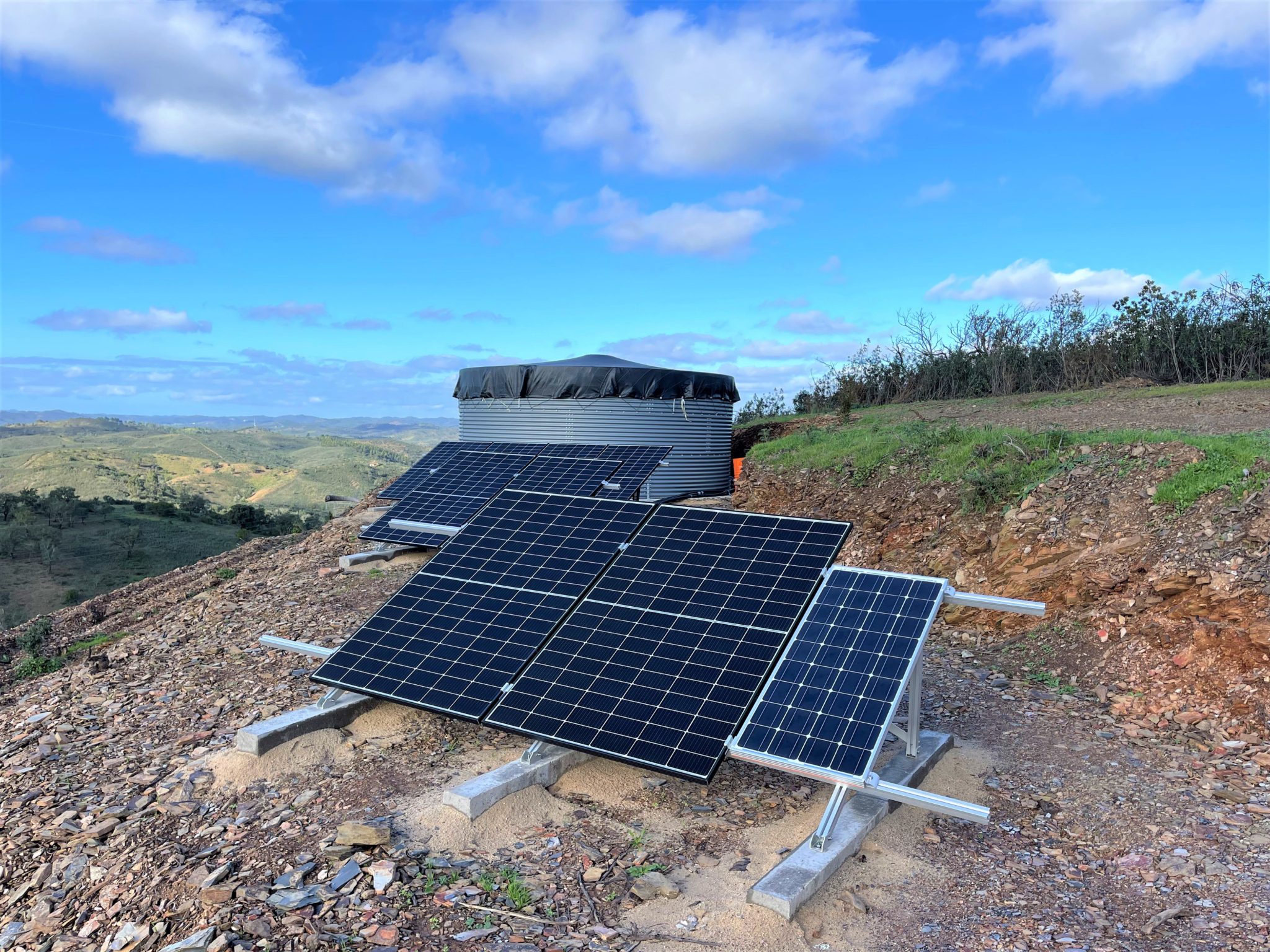 Water tank equipped with the latest novelties, Portugal