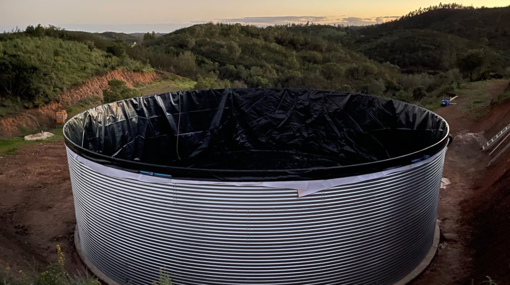 Steel water tanks