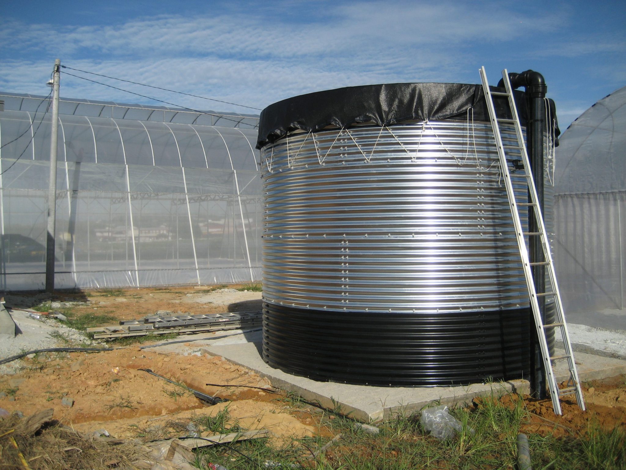 Steel water tanks