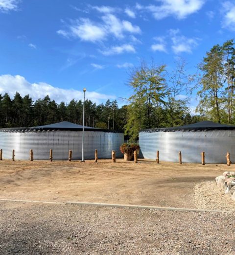 Water storage for a forest nursery, Poland
