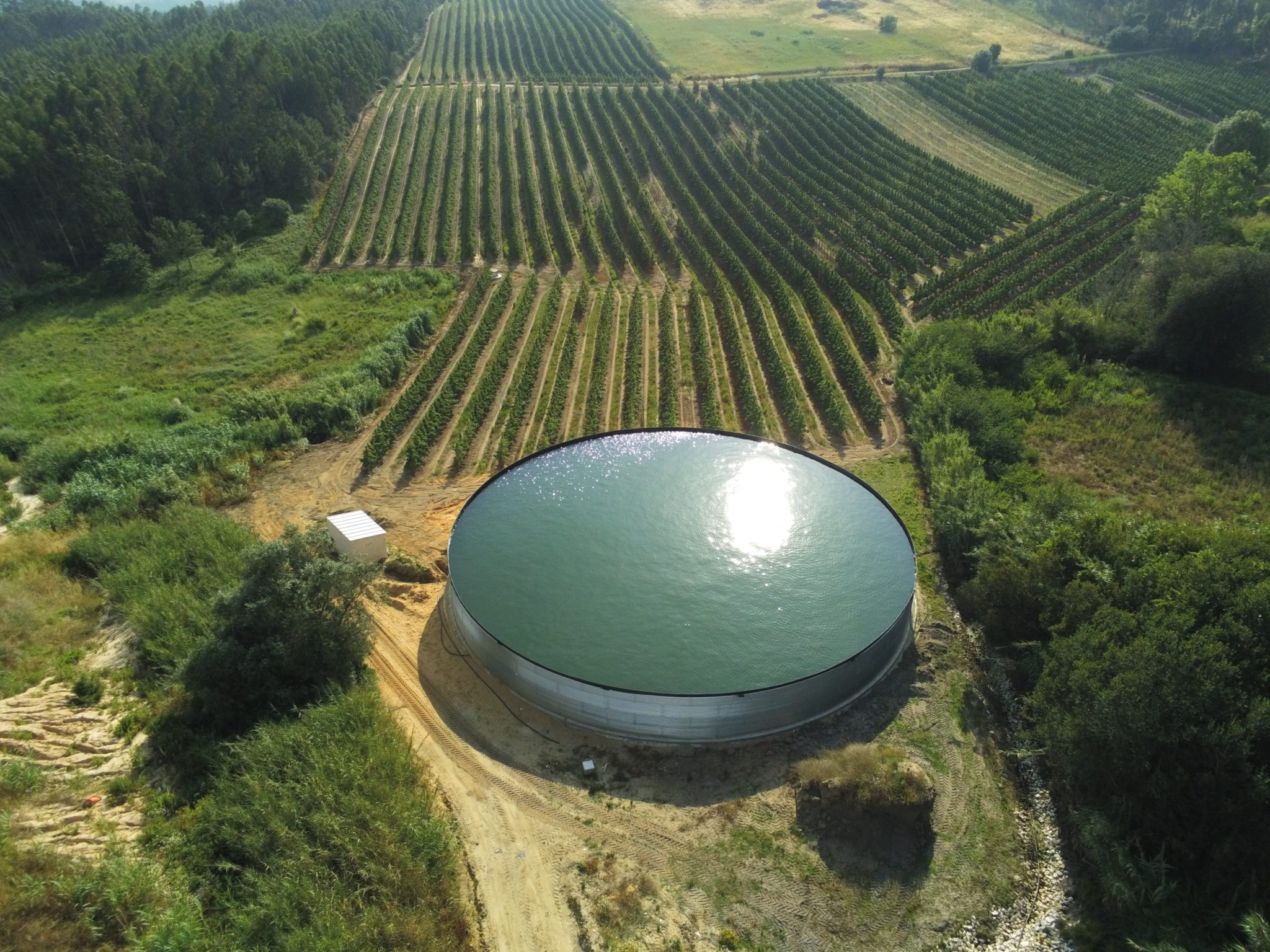 Storage of surface water for pears, Portugal
