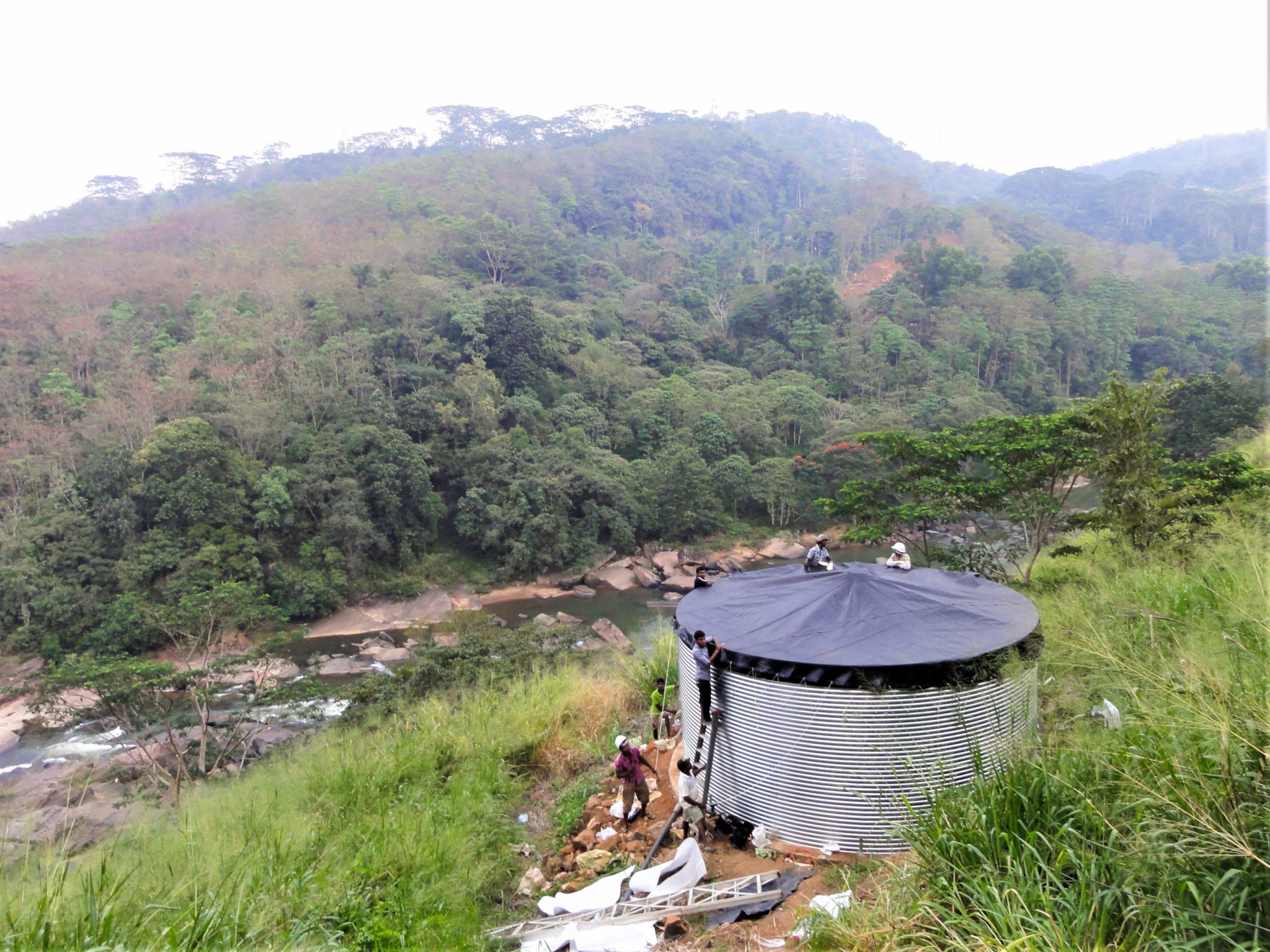 Buffer tank, Sri Lanka