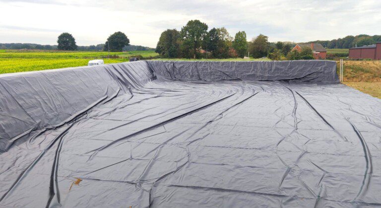 water basin for an apple orchard