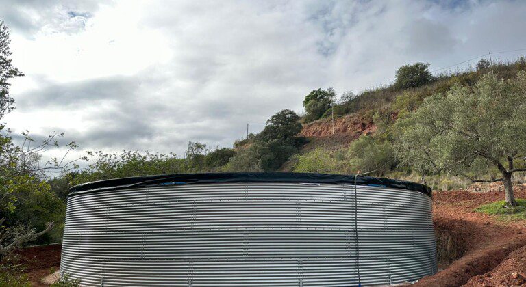 water tank for rainwater collection