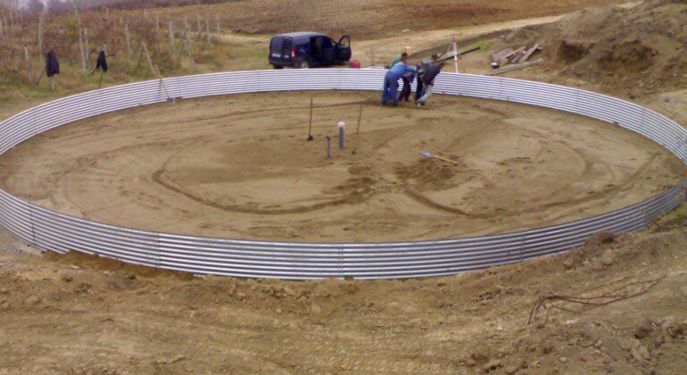 Water storage for grapes, Bulgaria