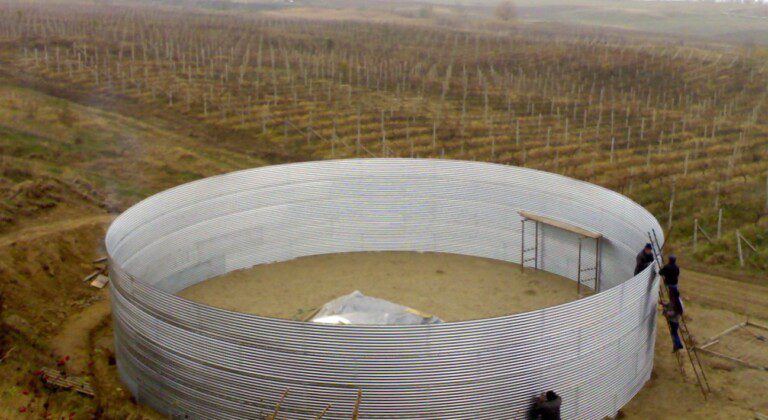 Water storage for grapes, Bulgaria