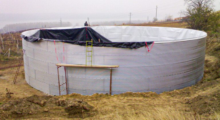 Water storage for grapes, Bulgaria