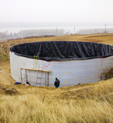 Water storage for grapes, Bulgaria